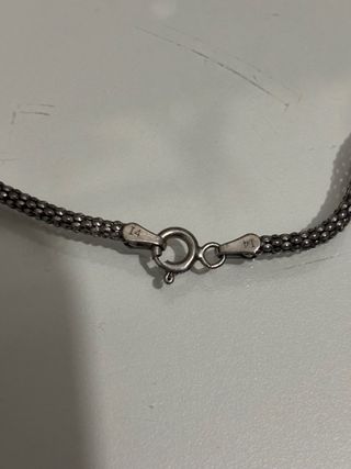 Cadena de plata fina