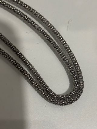 Cadena de plata fina