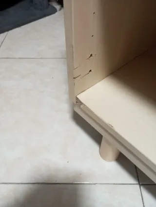 Mueble estantería madera Ikea