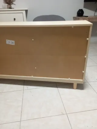 Mueble estantería madera Ikea