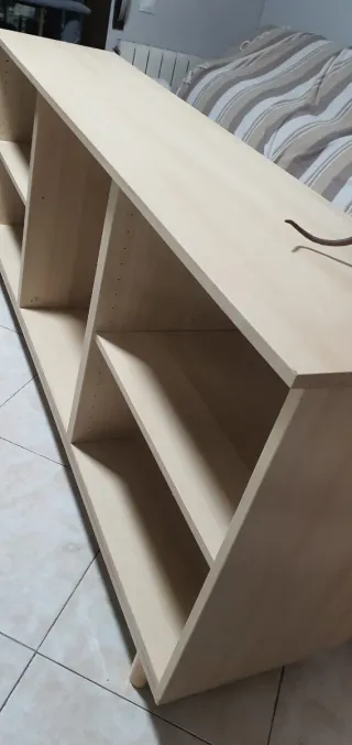 Mueble estantería madera Ikea