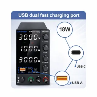 FUENTE ALIMENTACIÓN REGULABLE  30V-10A NUEVA ✅