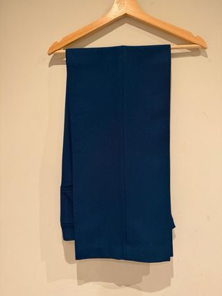 Traje Zara Azul Petróleo Talla S