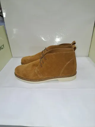 Polacchini uomo camoscio cuoio tg.41