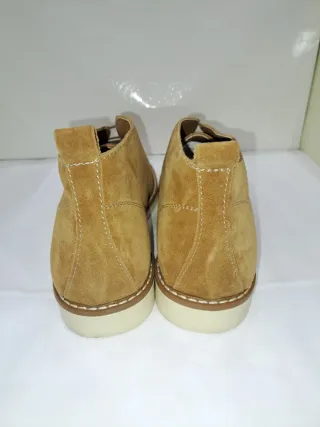 Polacchini uomo camoscio cuoio tg.41