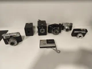 Lott 8 fotocamere vintage