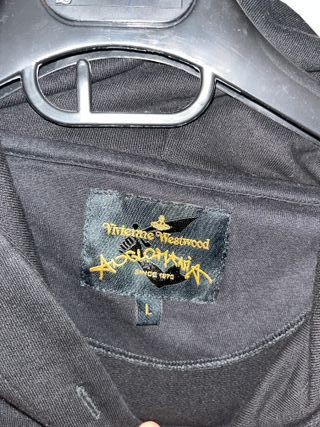 Felpa nera con stampa