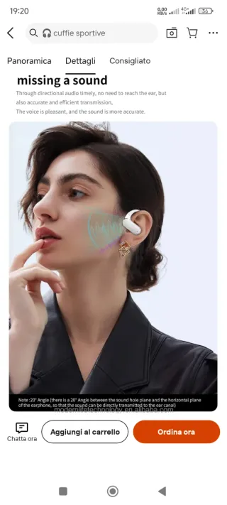 Cuffie Wireless YYK-Q65 IA traduttore