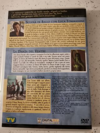 DVD Scuola di Ballo con Luca Tommassini 3 dvd 3 cd