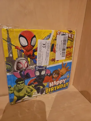 20 Servilletas Spidey y sus Amigos