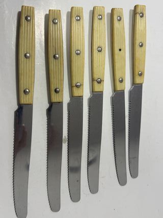 Set di 6 coltelli antichi