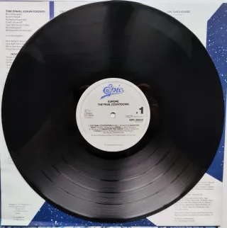 LP 1986 🇳🇱 EUROPE - THE FINAL COUNTDOWNLP
