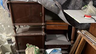 3 Mesitas de Noche Madera Maciza