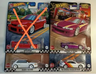 Hot Wheels Premium Boulevard 4 autos