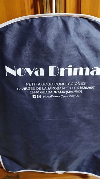 Traje comunión marinero beige y blanco