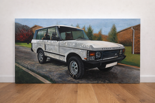 Cuadro acrílico Range Rover 122x62
