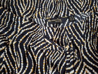 Pantalón mujer Massimo Dutti. Talla 36. Estampado