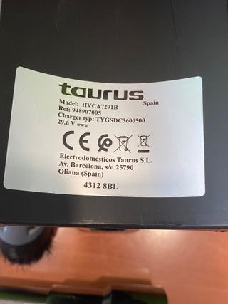 Depósito aspirador Taurus HVCA7291B