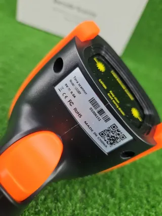 Lettore Codice a Barre Tera USB Nero Arancione