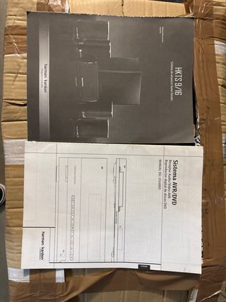 Equipo Home Cinema Negro