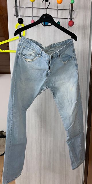 Jeans blu lavaggio chiaro