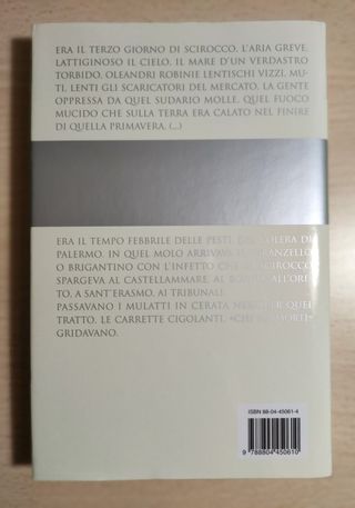 Vincenzo Consolo LO SPASIMO DI PALERMO 1^ edizione