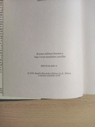 Vincenzo Consolo LO SPASIMO DI PALERMO 1^ edizione