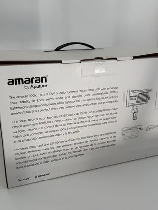 Foco LED Aputure Amaran 100x S Bi-color
