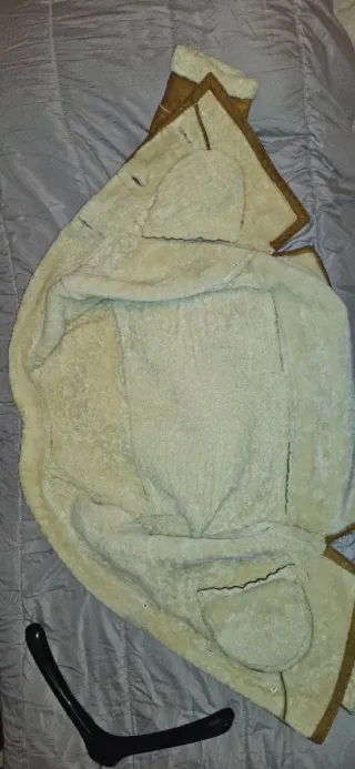 Montone Shearling Vintage Anni 80/90 Tgl 42