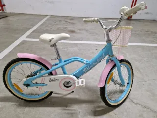 Bicicleta de niña, infantil 16” como nueva