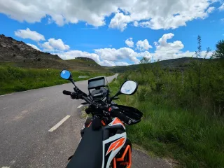 KTM 690 SMCR Supermoto Naranja/Blanco