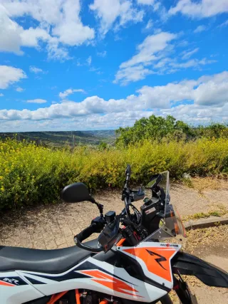 KTM 690 SMCR Supermoto Naranja/Blanco