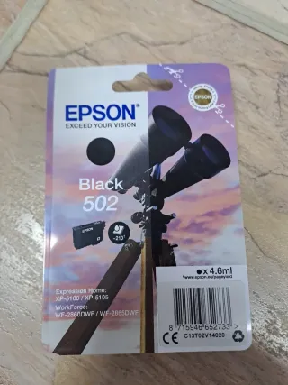 Cartuccia d'inchiostro Epson 502 Nero