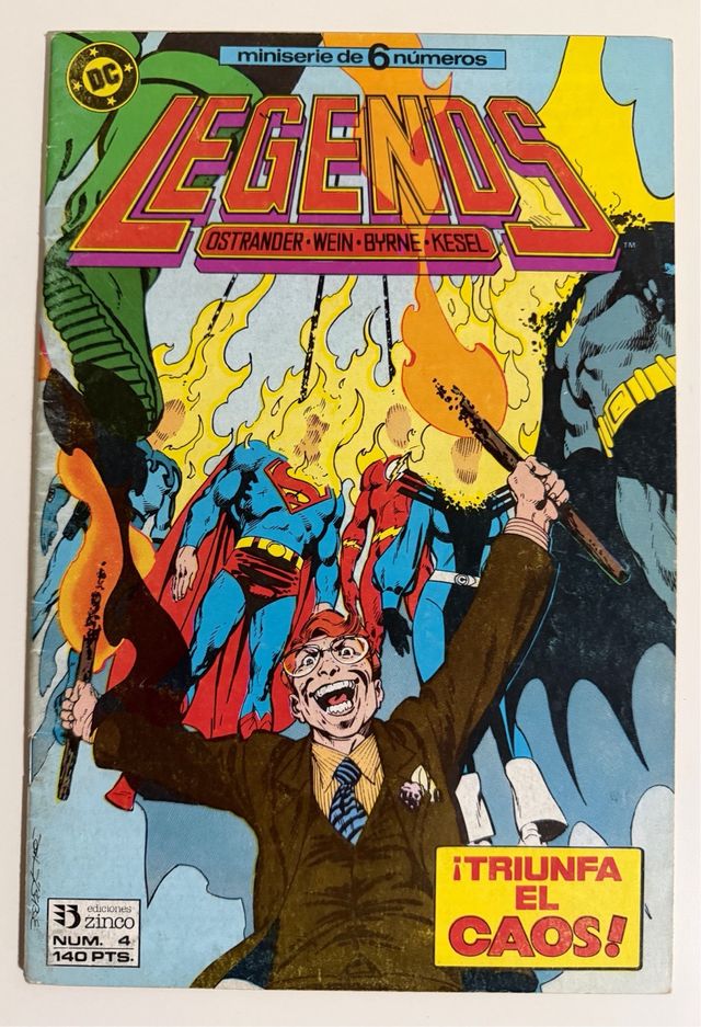 Miniserie Legends completa (Zinco)