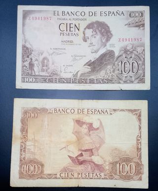 billetes antiguos de colección