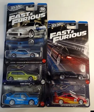 Hot Wheels Fast & Furious 5 autos