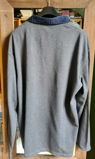 Polo GANT Heavy Rugger Gris Marengo 4XL IMPECABLE