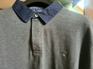 Polo GANT Heavy Rugger Gris Marengo 4XL IMPECABLE