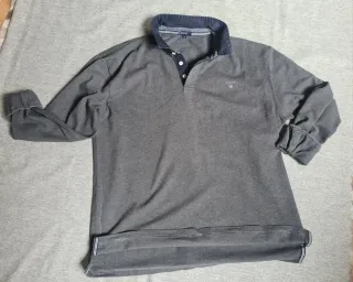 Polo GANT Heavy Rugger Gris Marengo 4XL IMPECABLE