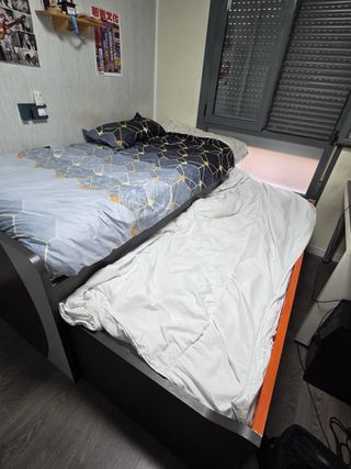 Cama nido con 4 cajones y somieres