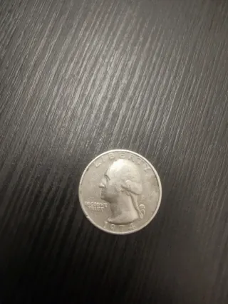 Moneda 1 Cuarto Dólar Quarter Dollar 1974