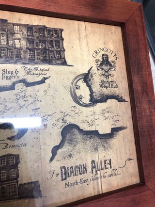 Réplica Mapa Callejón Diagon de Harry Potter