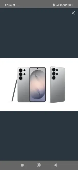 Samsung S26 Ultra Plata