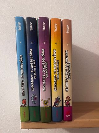Libros Supergatet i el Club del Cómic (1,2,3,4,5)