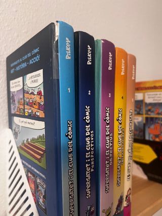 Libros Supergatet i el Club del Cómic (1,2,3,4,5)