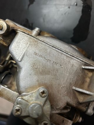 Carburador Weber 36DCNVH