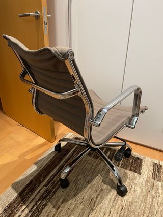 Silla de oficina acolchada