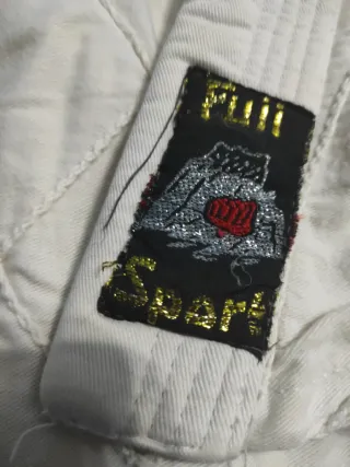 Kimono infantil blanco