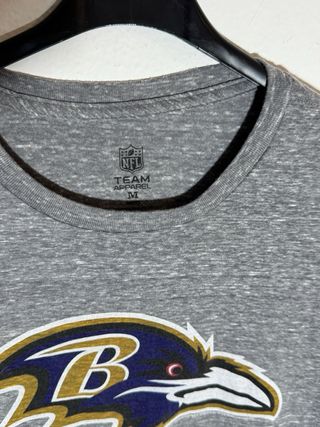 Camiseta NFL Baltimore Ravens Gris