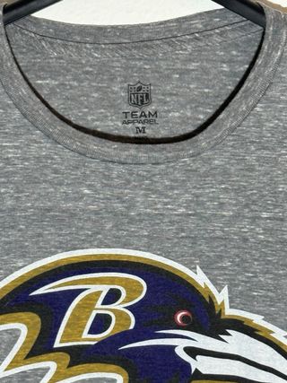 Camiseta NFL Baltimore Ravens Gris